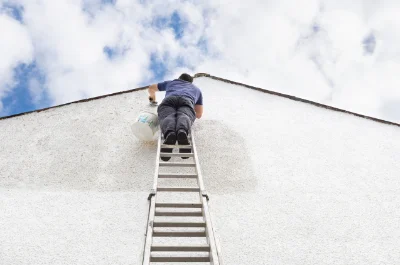 Peinture extérieure à Bouessay — façades et ravalement